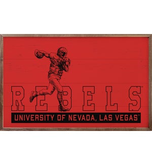 Vintage Football University Of Nevada Las Vegas
